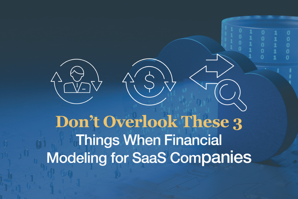SAAS financial modeling